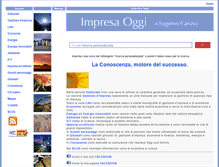 Tablet Screenshot of impresaoggi.com
